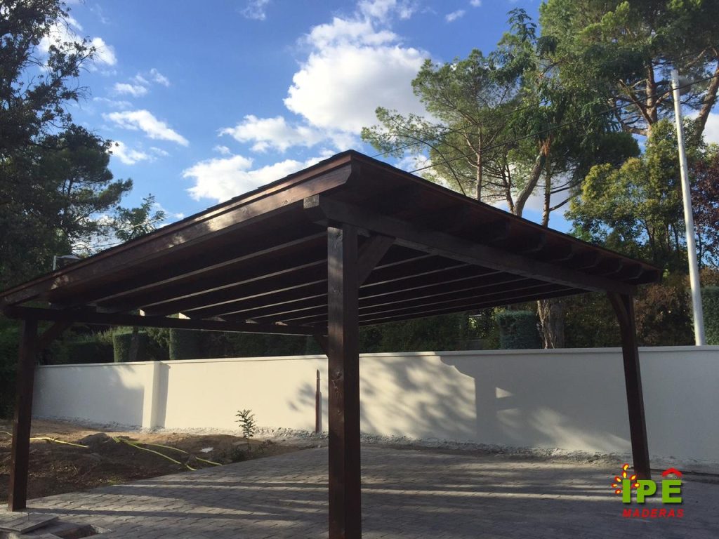 porche de madera