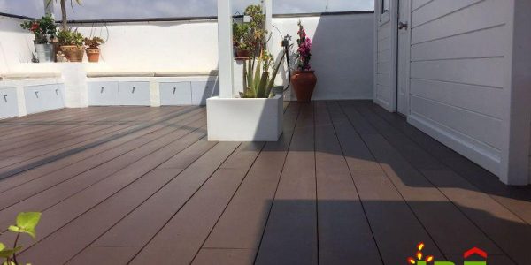 Tarima sintética para terraza